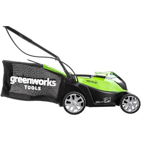 фото: Газонокосилка Greenworks G40LM35K4