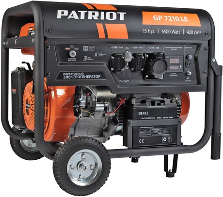 фото: Генератор Patriot GP 7210LE