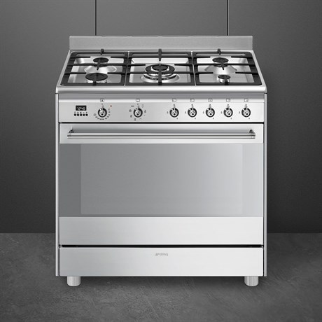 фото: Комбинированная плита Smeg SUK91MFX9
