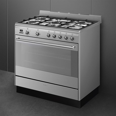 фото: Комбинированная плита Smeg SUK91MFX9