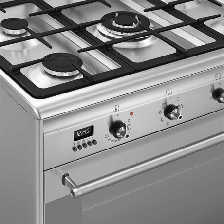 фото: Комбинированная плита Smeg SUK91MFX9