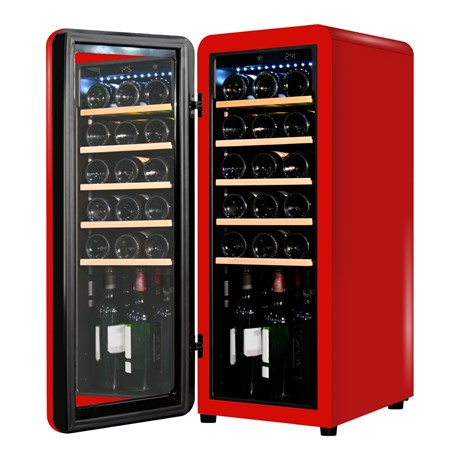 фото: Винный шкаф Tesler CWC-248 RUBY RED LD