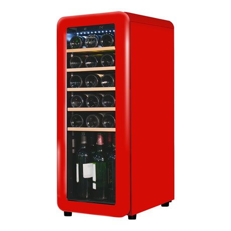 фото: Винный шкаф Tesler CWC-248 RUBY RED LD