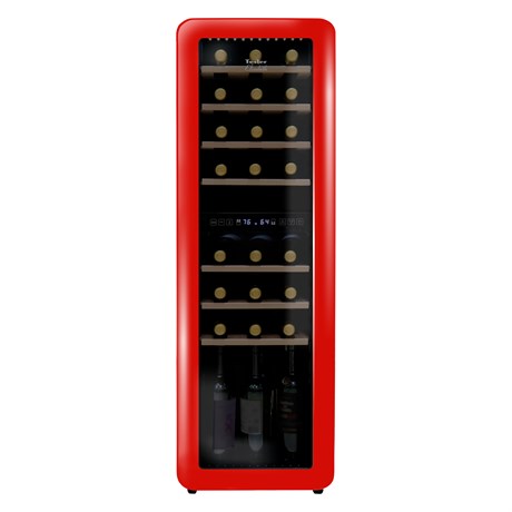 фото: Винный шкаф Tesler CWC-308 RUBY RED