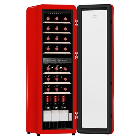 фото: Винный шкаф Tesler CWC-308 RUBY RED