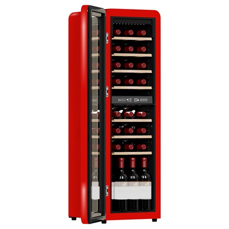 фото: Винный шкаф Tesler CWC-308 RUBY RED LD