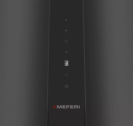 фото: Кухонная вытяжка Meferi Power TUBE40BK