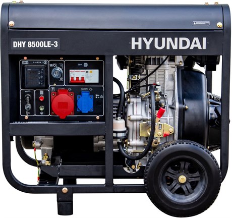 фото: Генератор Hyundai DHY 8500LE