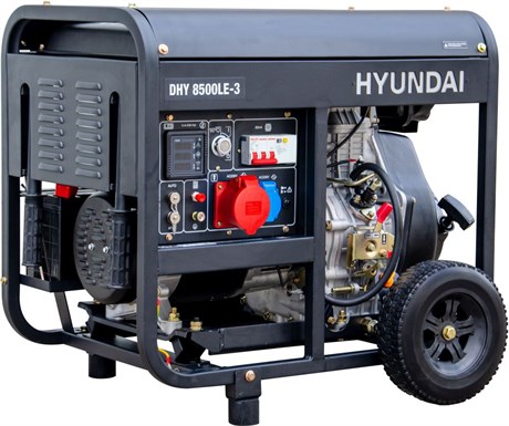 фото: Генератор Hyundai DHY 8500LE