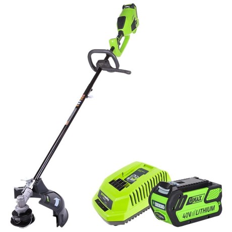 фото: Триммер Greenworks GD40BCK4