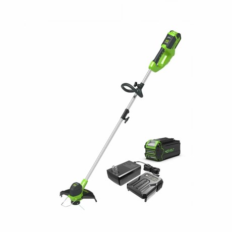 фото: Триммер Greenworks G40LTK4