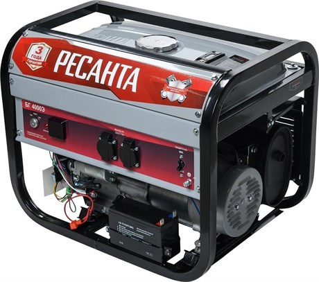 фото: Генератор Ресанта БГ 4000 Э