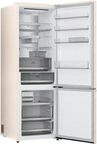 фото: Холодильник LG GC-B640FEKM бежевый