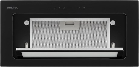 фото: Кухонная вытяжка Krona KAMILLA F MAX 600 black SGC AO