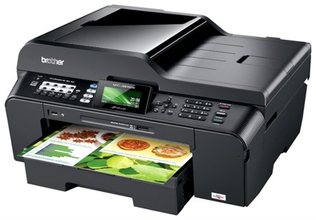 фото: Brother MFC-J6510DW, A3, 6000x1200dpi, 35 стр/мин, Сетевой, Дуплекс, Wi-Fi, USB 2.0, LCD 3.2", принтер/копир/сканер/факс