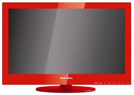 фото: Shivaki STV-24LEDGR7, красный