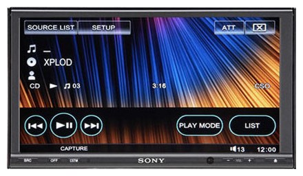 фото: Sony XAV-W1 (2 DIN)