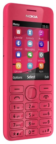 фото: Nokia 206 Dual желтый