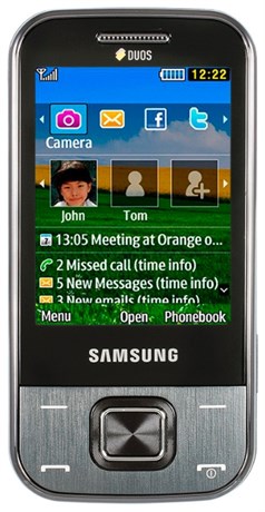 фото: Samsung GT-C3752 красный