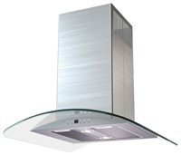 фото: Кухонная вытяжка Krona Sharlotta isola 600 inox/glass 5P