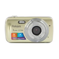 фото: Фотоаппарат Rekam iLook S750i золотистый