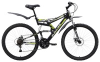 фото: Black One Hooligan Disc 26" черно-зеленый 17"