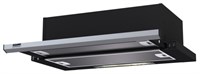 фото: Кухонная вытяжка Krona Kamilla slim 600 1M black/inox