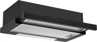 фото: Кухонная вытяжка MBS Canna 260 black glass