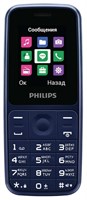 фото: Сотовый телефон Philips Xenium E125 синий