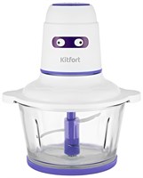 фото: Измельчитель Kitfort KT-3050-1 бело-фиолетовый