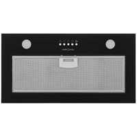 фото: Кухонная вытяжка Krona LUISA 600 GLASS black PB