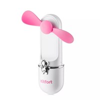 фото: Вентилятор Kitfort KT-405-1 бело-розовый