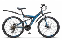 фото: Велосипед Stels 16" Focus MD 24" 18-SP V010 синий/черный