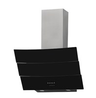 фото: Кухонная вытяжка Krona Inga 600 inox/black push button
