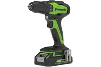 фото: Дрель-шуруповерт Greenworks GD24DD35K2