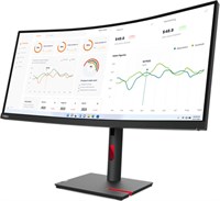 фото: Монитор Lenovo ThinkVision T34w-30