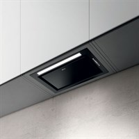 фото: Кухонная вытяжка ELICA Hidden ADV PLUS BLGL/A/52 черный/стекло