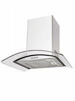 фото: Кухонная вытяжка Vesta VCG660 WH белая